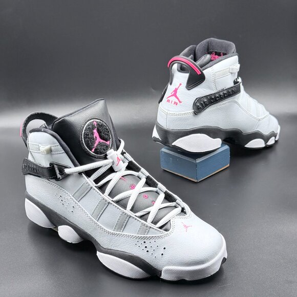 Air Jordan 6 Rings GS 'Pink Flash' - Picture 7 of 12